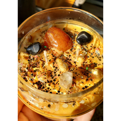 Marbled Chakra Meditation Candles
