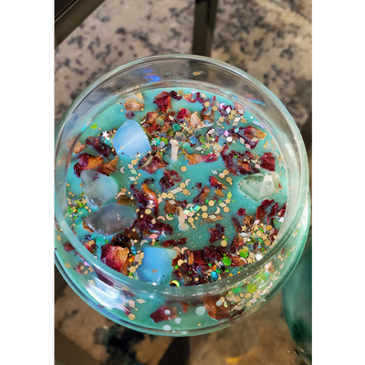 Marbled Chakra Meditation Candles